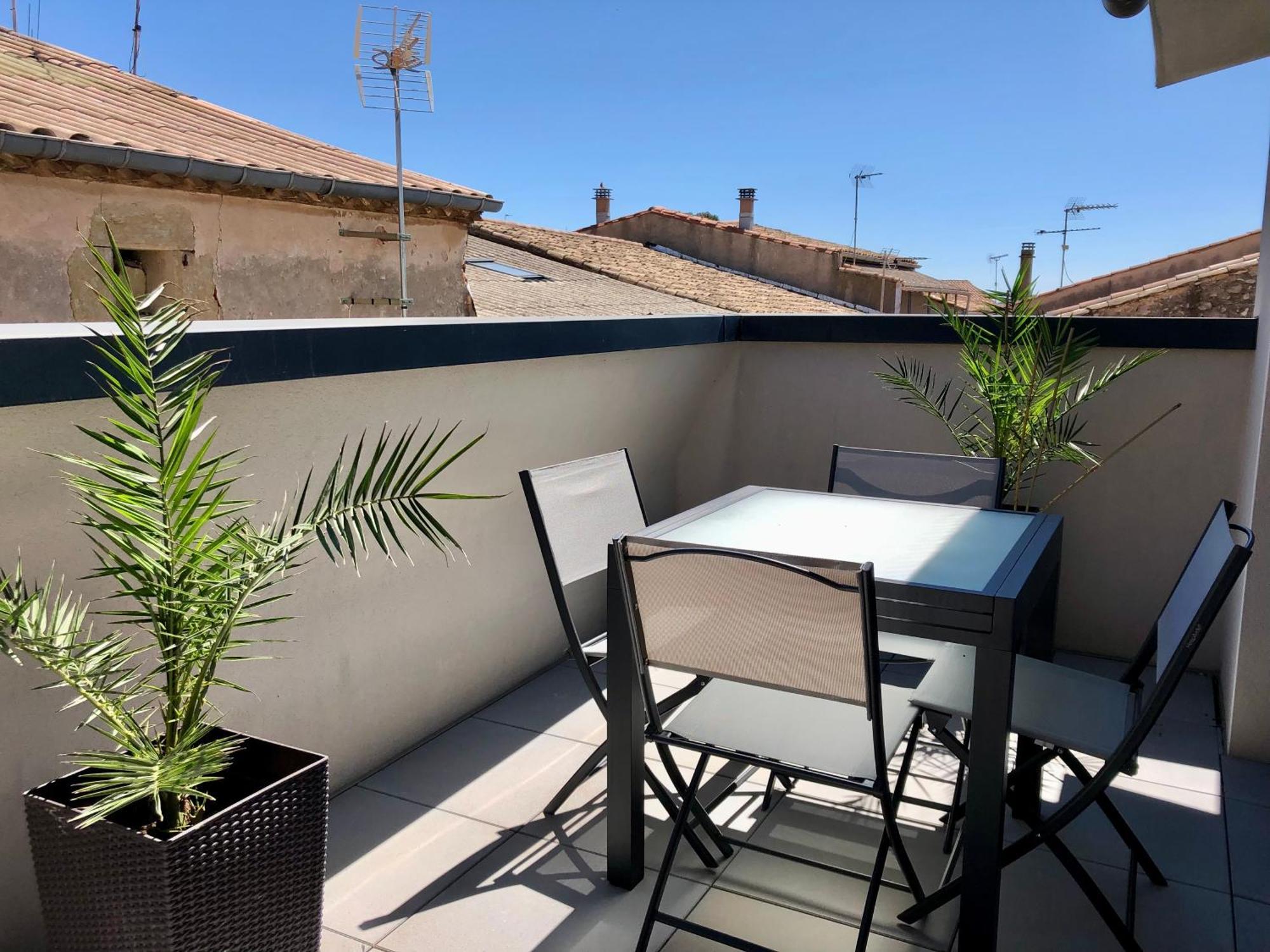Duplex Jaden - 3 Pieces Climatise 80M2 Apartment Villeveyrac Exterior photo